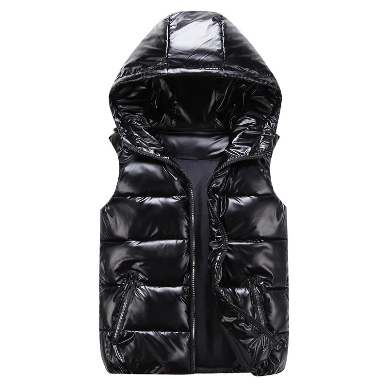 Glow Puffer Bodywarmer met Capuchon