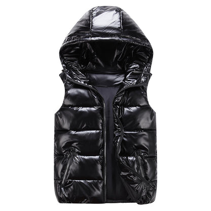 Glow Puffer Bodywarmer met Capuchon